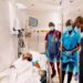 #EndSARS: Sanwo-Olu visits wounded protesters at Lagos hospitals