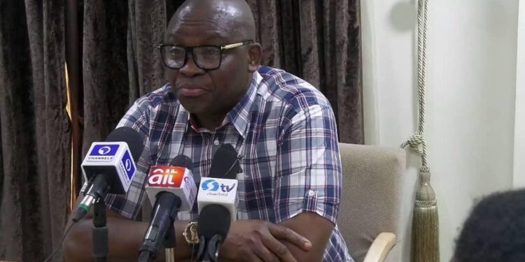 My goal is to be President of Nigeria or a Pastor — Former Ekiti Governor, Fayose