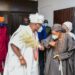 See the Beautiful Pictures of Alaafin of Oyo, Oba Lamidi Adeyemi, during a private visit to the Oniru of Iru land, Lagos, Oba Gbolahan Lawal