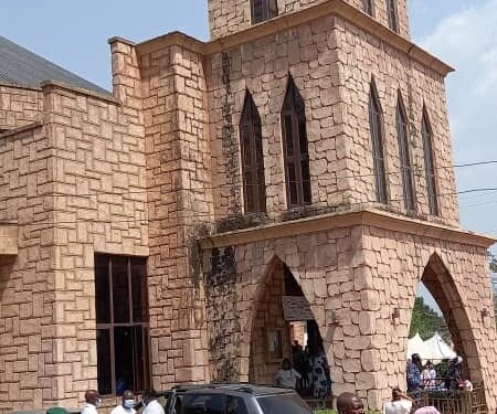 See why ex- governor of Edo, Oshiomhole donated multi-million church to his hometown and what inspired him
