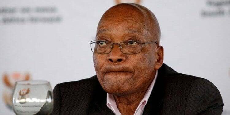 See image Of former South African President, Zuma in prison