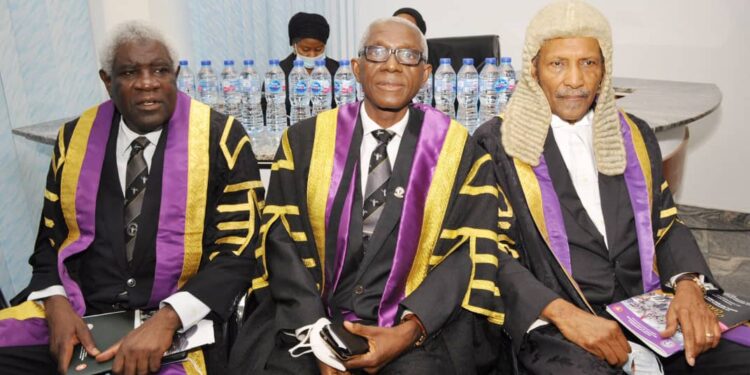 Legal Luminaries at the 2021 Presentation of Candidates For Call To The Nigerian Bar in Abuja recently (See Photo)