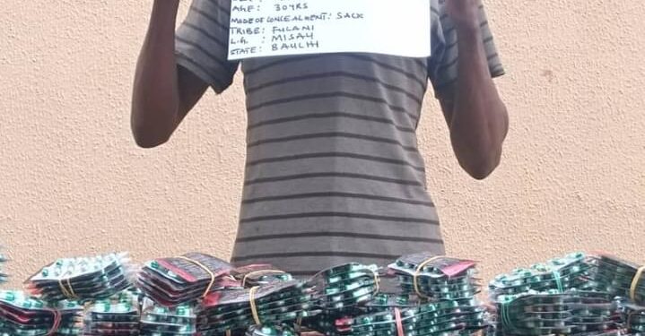 NDLEA arrests major illicit drug kingpin in Anambra, recovers 548,000 Tramadol tablets