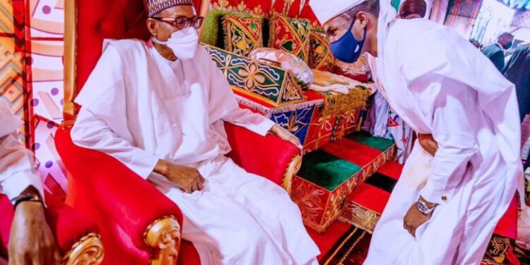 Buhari attends son’s wedding, see whopping sum he paid as dowry