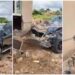 Car wash Man Crashes Client Benz In Edo While Using It To Buy Soap [VIDEO]
