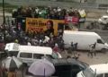 Fear of IPOB? Anambra Governorshp candidate campaigns in Lagos [See Video]
