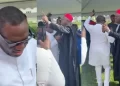 Reactions As Anambra APC and PDP governorship candidates spotted partying together [Video]