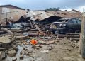 Gas Explosion In Lagos Destroys Vehicles, Shops [PHOTOS]