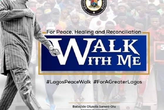 JUST IN: Sanwo-Olu Cancels Peace Walk [See Why]