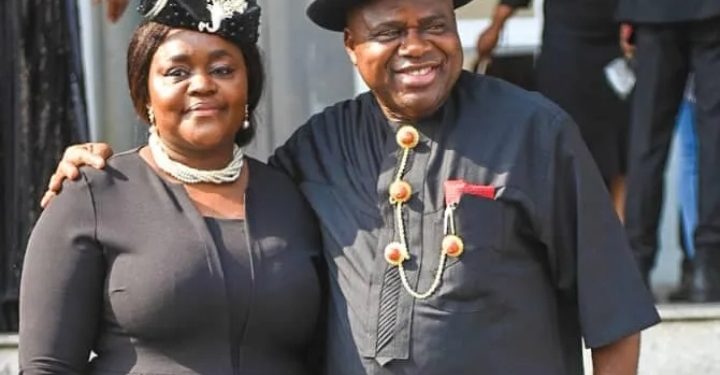 Bayelsa governor swears-in second wife as high court judge [PHOTOS]