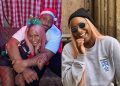 DJ Cuppy Sparks Dating Rumors With Kiddwaya As Duo Pose Together In Christmas Themed Outfits [PHOTOS]