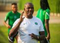 AFCON 2021: Eguavoen bans Pinnick from Super Eagles’ dressing room