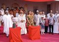 Oba of Benin takes physical possession of returned artefacts [PHOTOS]