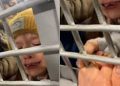 Terrified Russian Mother Tries To Calm Daughter After Putin Detained Women and CHILDREN for Protesting Against His War Against Ukraine [VIDEO]
