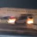 Heavy traffic as damaged plane block Popular Lagos Road [PHOTO]