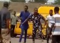 Mild drama in Lagos as police officers fight each other [VIDEO]