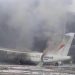 37 Passengers, Crew Survived Overland aircraft Fire In Lagos [PHOTOS]