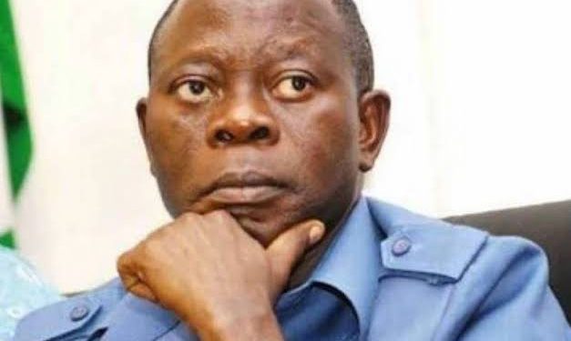 Oshiomhole condoles Bishop Dunia, Ikabigbo, Ogbona communities over killing of Rev Fr