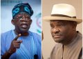 JUST IN: Gov Wike Meets Tinubu In France