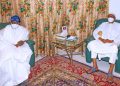 Tinubu meets with Buhari ahead of running mate unveiling