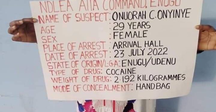Enugu Big Girl And C.E.O Smart Beyonce Hairs Arrested By NDLEA