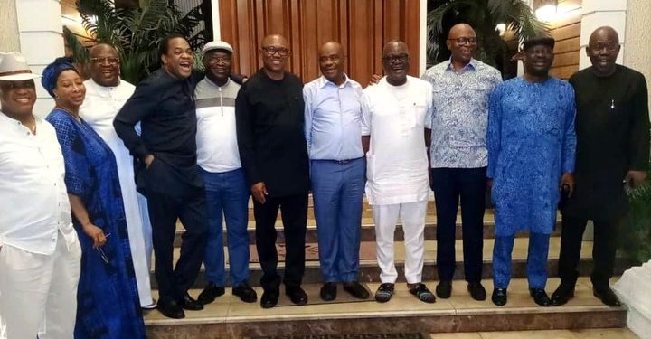 BREAKING: Again, Peter Obi meets Wike, Mimiko, others amidst defection rumors [PHOTO]