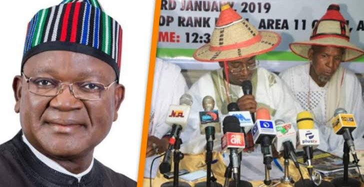 Miyetti Allah drags Benue Governor Ortom before ICC For Seizing Cows
