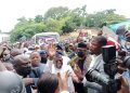 JUST IN: Massive crowd as Tinubu visits Obasanjo [PHOTO + VIDEO]