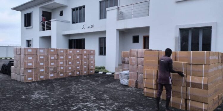 BREAKING: NDLEA Arrests Popular Lagos Billionaire, Impounds 13million Pills Of Tramadol in VGC