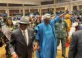Wike, Fayose Joins Sanwo-Olu In Lagos For 2022 National Women Conference [PHOTOS + VIDEO]