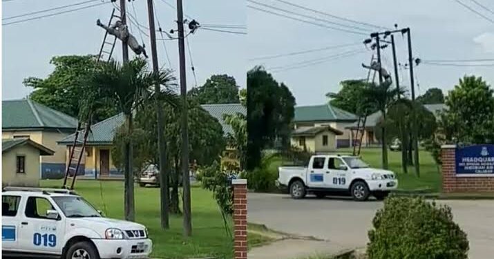 Sad Moment PHEDC Staff Was Electrocuted To Death In Calabar [VIDEO]
