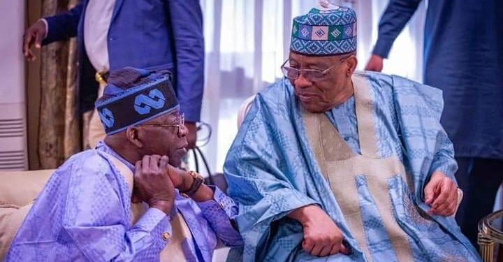 Reactions As New Photos Of Tinubu With Babangida Surfaces Online
