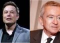 Elon Musk briefly loses title as world’s richest person to LVMH’s Arnault
