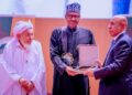 President Buhari receives award for ‘strengthening peace in Africa’ [PHOTOS]