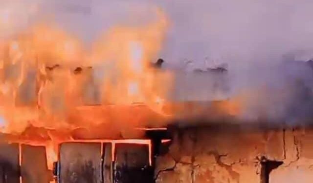 Fire razes foam industry in Anambra [PHOTOS]