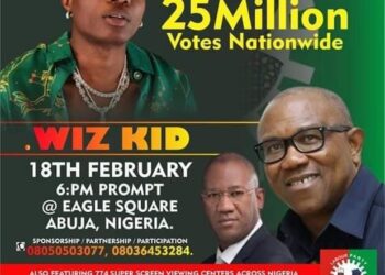 “It is a scam” — Wizkid’s manager dissociates singer from rumoured Peter Obi concert