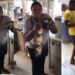 Naira Scarcity: Watch Moment Man swaps N300 detergent for food [VIDEO]