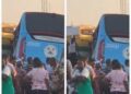 Many Feared Dead, Others Injured As Train, BRT Bus Collide In Lagos (VIDEOS)