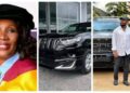 Abia Governorship Election: Businessman Gifts Brand New Prado Jeep To INEC Returning Officer