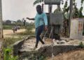 Woman single-handedly fixes bad transformer in her Community in Rivers State, pays one month electricity bill [PHOTOS]