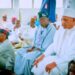 Tinubu joins Buhari for Jumaat prayers in Aso Rock [PHOTOS]