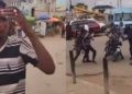 Lagos Police Arrest, Detain Officers Brutalising Okada Man In Viral Video