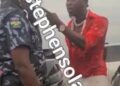 Moment Singer Seun Kuti Pushed, Slapped A Police Officer On Third Mainland Bridge [VIDEO]