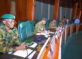 JUST IN: President Tinubu holds first security meeting with service chiefs, IGP