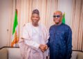 PHOTOS: APC National Chairman, Ganduje hosts Ex-Rivers Governor, Wike