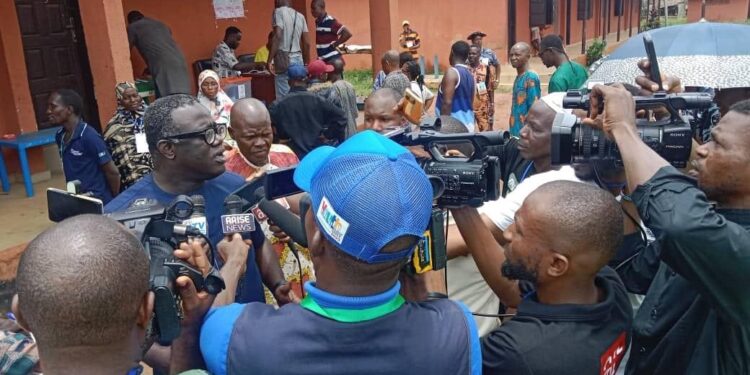 Edo LGA Polls: Oredo PDP candidate, Obaseki in early lead as results trickle in