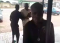 Suspected Thief Forced To Sing After He Was Arrested By Edo Vigilante [VIDEO]
