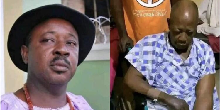 Veteran actor Ameachi Muonagor cries out for help, reveals he is battling stroke [PHOTO]