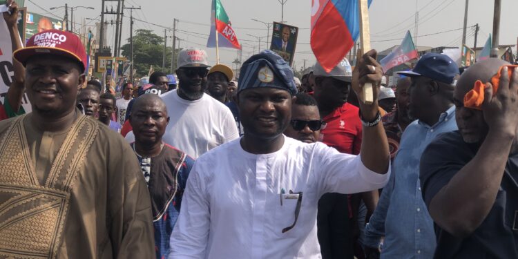 Edo 2024: Idahosa Declares For Governorship In A Carnivalesque Manner, Vows To Win For APC [PHOTOS]