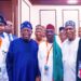 Edo 2024: President Tinubu presents APC flag to Okpebholo, Idahosa [PHOTOS]